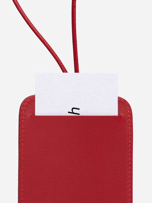 PB 6 Address Tag Red